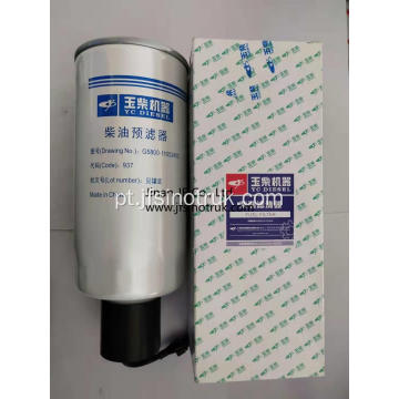 Filtro de óleo genuíno Yuchai 150-1012240